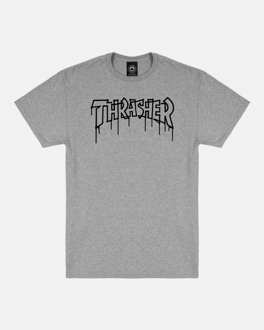 Thrasher One - Liner T-Shirt - Sport Grey - Switch Skate & Snow