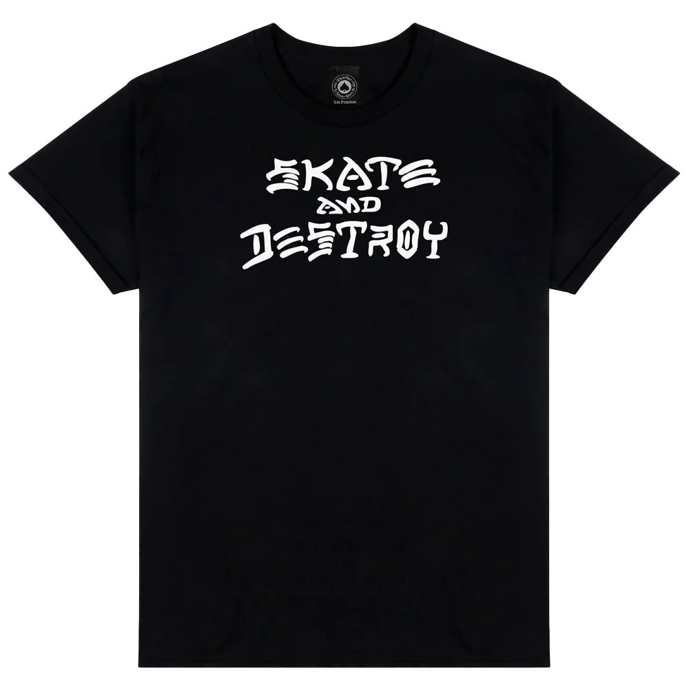 Thrasher Skate & Destroy T-Shirt - Black - Switch Skate & Snow