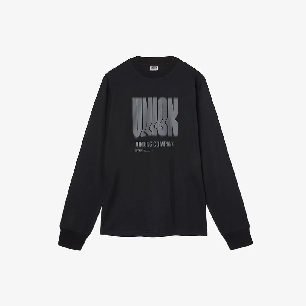 Union 2025 Logo Longsleeve T-Shirt - Black - Switch Skate & Snow
