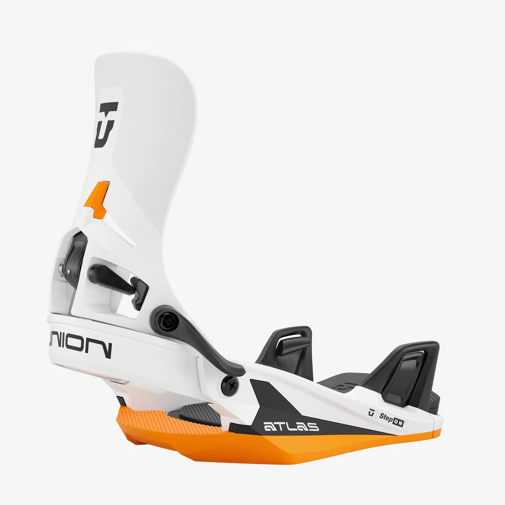 Union Atlas Step On® 2026 - White Orange - Switch Skate & Snow