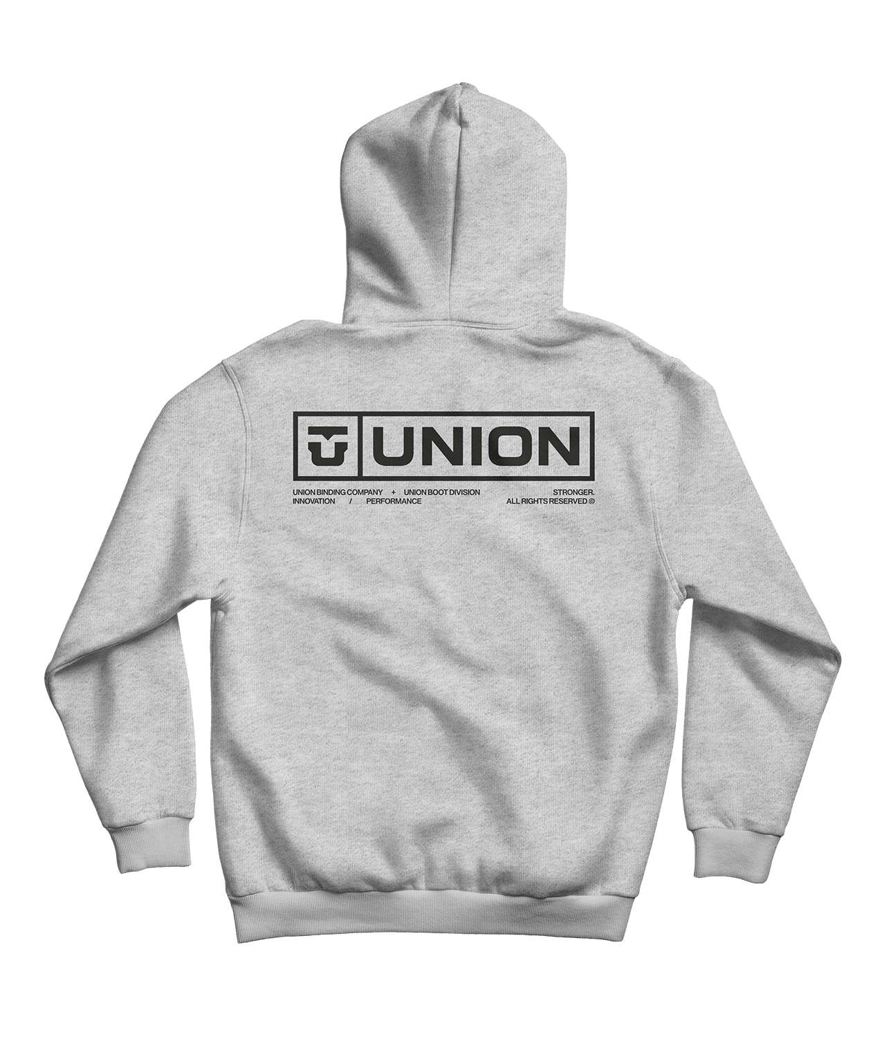 Union Team Pullover Hoodie 2027 - Heather Grey - Switch Skate & Snow