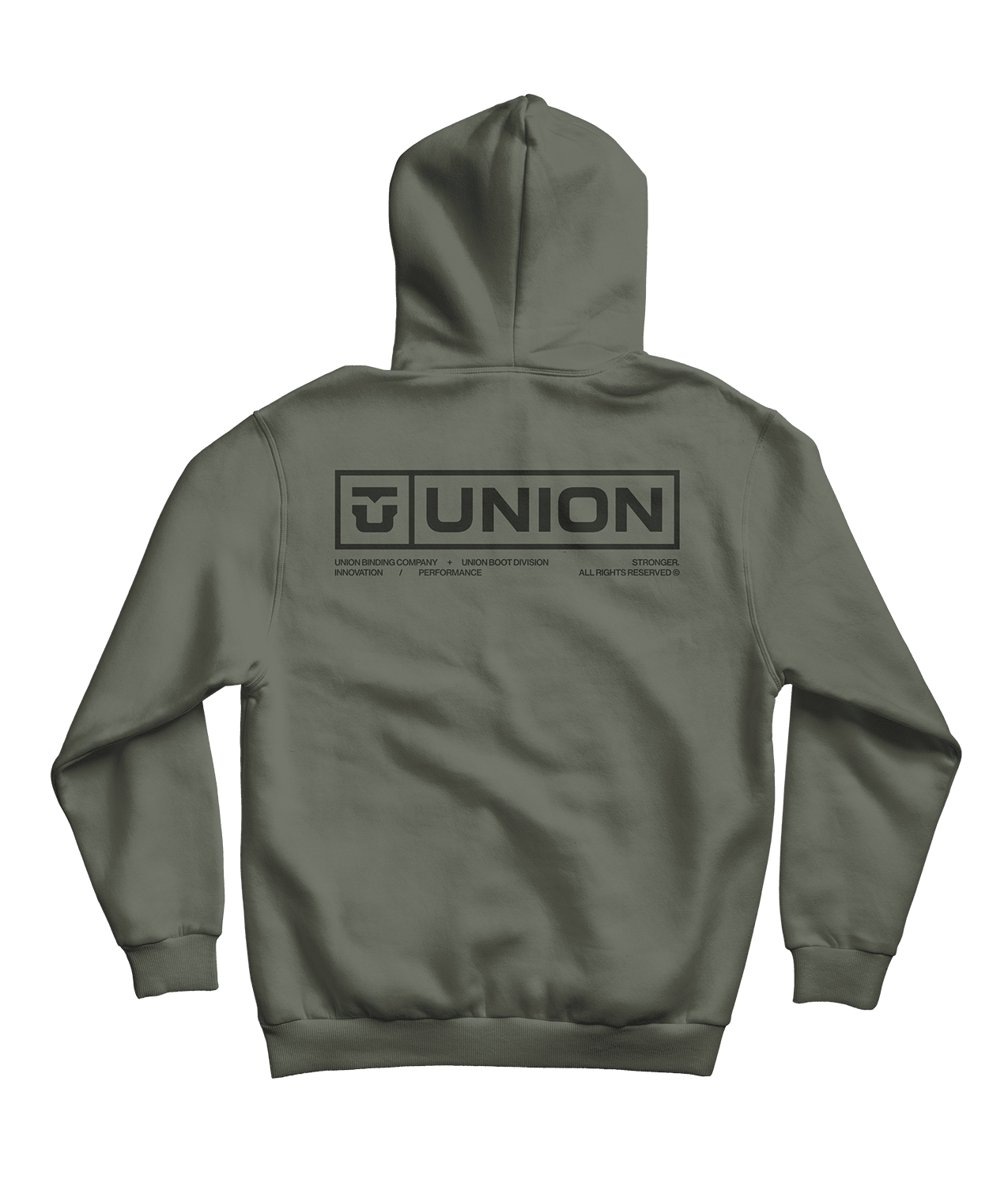 Union Team Pullover Hoodie 2027 - Olive - Switch Skate & Snow