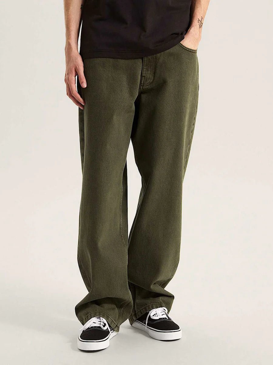 Vans Check - 5 Loose Denim Pants - Mossy Olive - Switch Skate & Snow