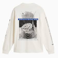 Vans MTE Electro Waves LS T-Shirt - Egret - Switch Skate & Snow