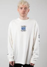 Vans MTE Electro Waves LS T-Shirt - Egret - Switch Skate & Snow