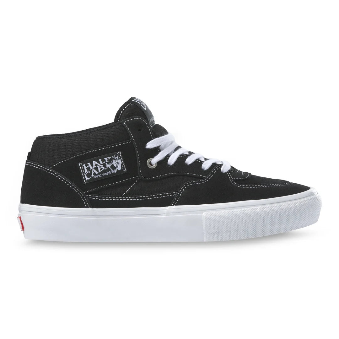 Vans Skate Half Cab Shoe - Black/White - Switch Skate & Snow