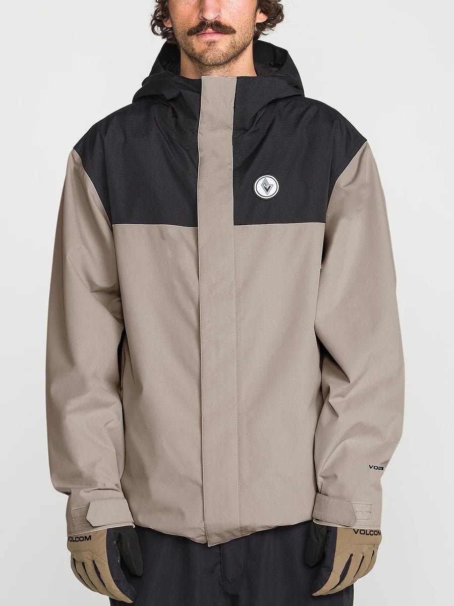 Volcom 2027 BuckThreeEighty Ins Jacket - Khaki - Switch Skate & Snow