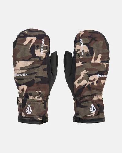 Volcom 2027 Stay Dry Gore-Tex Mitt - Camo - Switch Skate & Snow