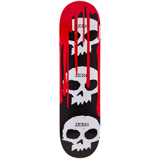 Zero 3 Skull Blood Deck - 8.5 - Switch Skate & Snow