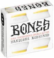 Bones Hardcore Bushings - Medium - White/Yellow - Switch Skate & Snow