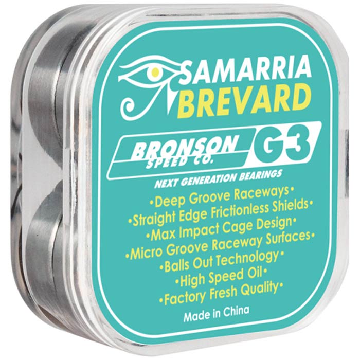 Bronson Speed Co G3 Bearings - Samarria Brevard - Switch Skate & Snow