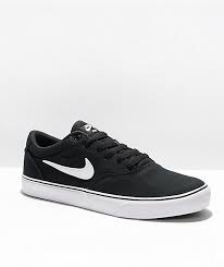 Nike SB Chron 2 Shoes - Black/White-White