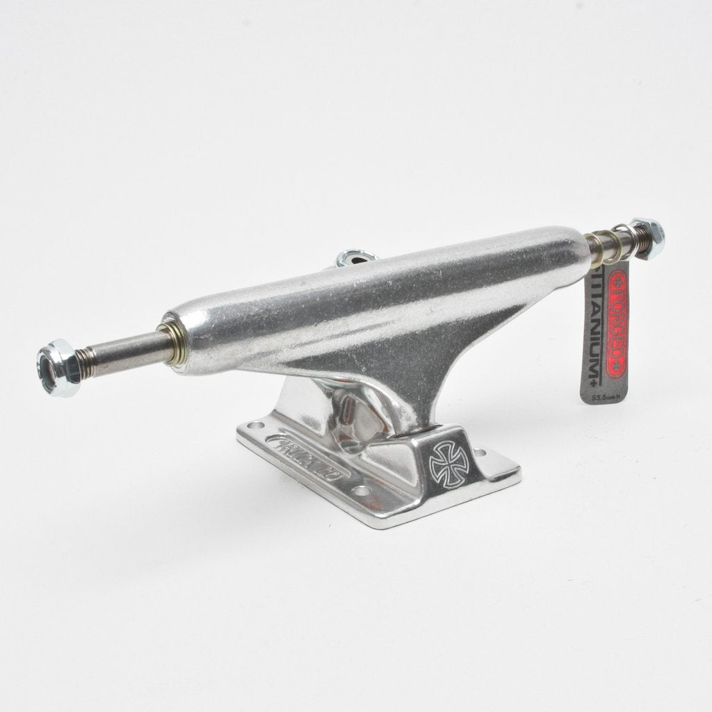Independent Forged Titanium Silver Trucks - 144 STG 11 - Switch Skate & Snow