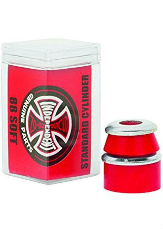 Independent Trucks Bushings - 88 Soft Cylinder Red - Switch Skate & Snow