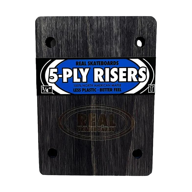 Real 5 - Ply Wood Riser Pads - Made For Thunder Trucks - Switch Skate & Snow