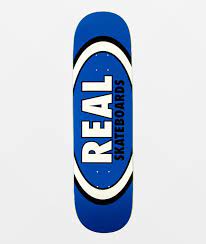 Real Classic Oval Deck - 8.5 - Blue - Switch Skate & Snow