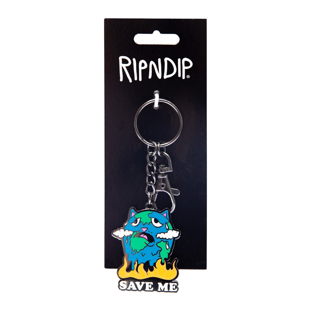 Rip N Dip Save The World Keychain - Switch Skate & Snow