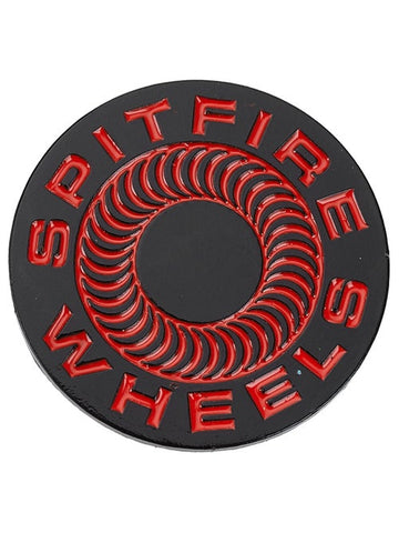 Spitfire Classic 87 Swirl Lapel Pin - Black/Red