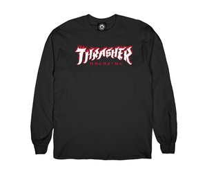 Thrasher Possessed Longsleeve T-Shirt - Black