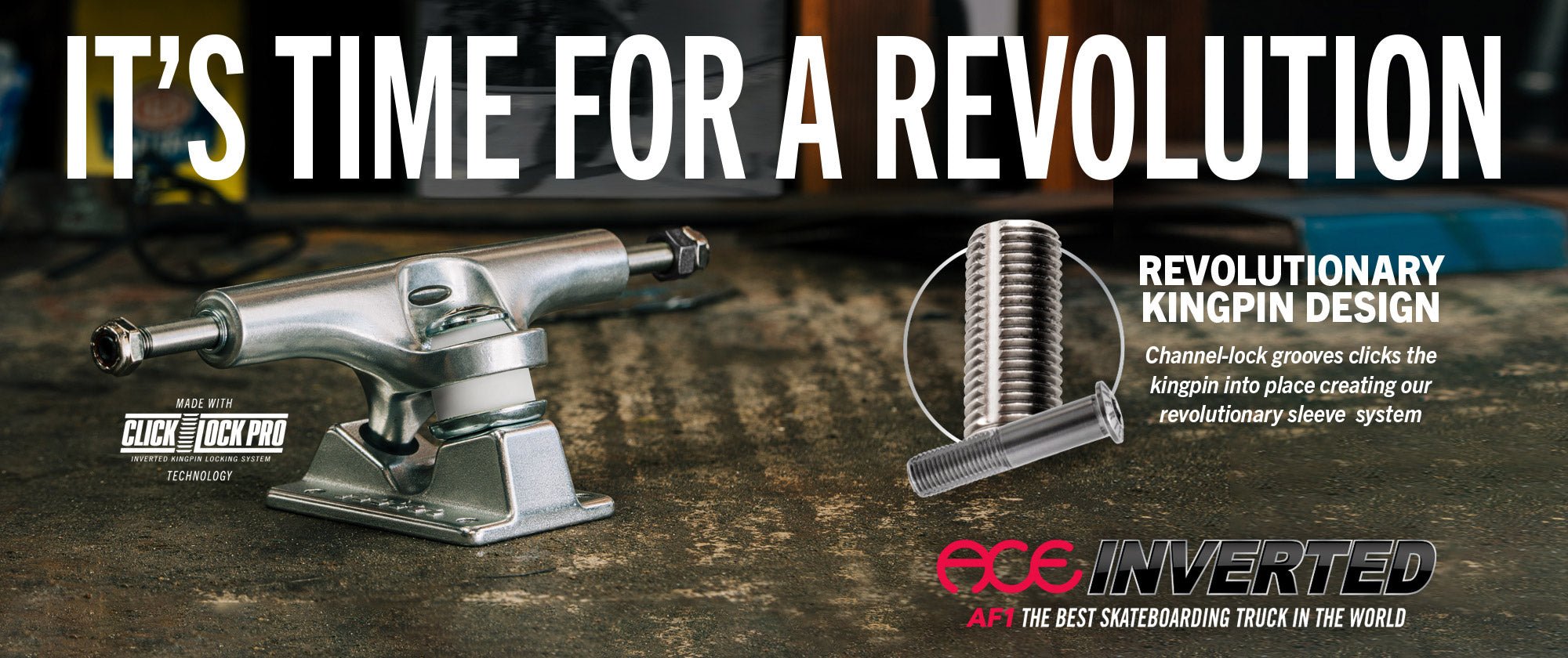 Ace AF-1 Inverted Trucks | Skateboarding’s Most Innovative Design - Switch Skate & Snow