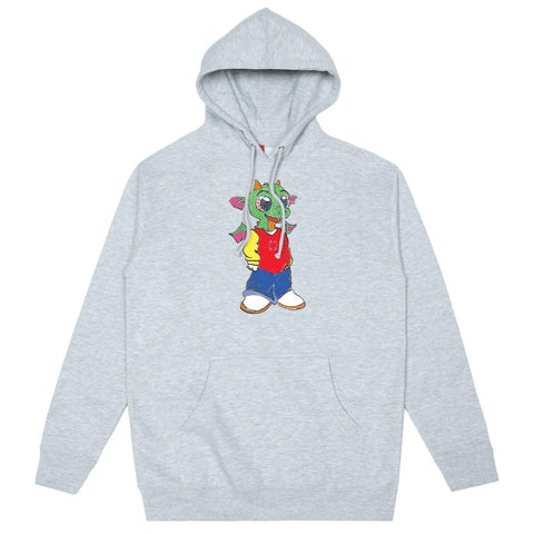 WKND Dino Hoodie - Heather Grey *ONLINE ONLY*