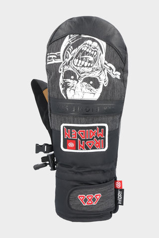 686 Infiloft Recon Mitt 2025 - Iron Maiden Black Denim