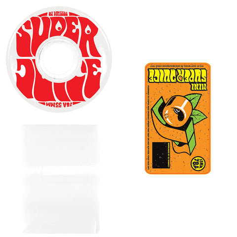 OJ Mini Super Juice White Wheels - 55mm 78A