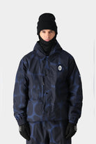 686 2025 Dojo Jacket - Blue Airbrush - Switch Skate & Snow