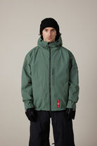 686 2027 Dojo Shell Jacket - Faded Green Crinkle - Switch Skate & Snow
