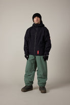 686 2027 Dojo Shell Pants - Faded Green Crinkle - Switch Skate & Snow