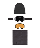 686 2027 Smarty Magnetic Goggle Pack - Black + Silver + Amber Mirror - Switch Skate & Snow