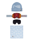 686 2027 Smarty Magnetic Goggle Pack - Hello Kitty + Solar Mirror + Silver Mirror - Switch Skate & Snow