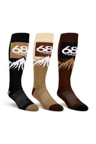 686 2027 Snow Caps 3-Pack Socks - Assorted - Switch Skate & Snow