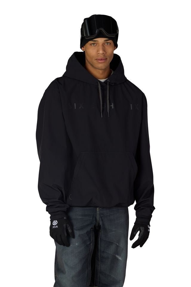 686 2027 Waterproof Team Hoody - Black - Switch Skate & Snow