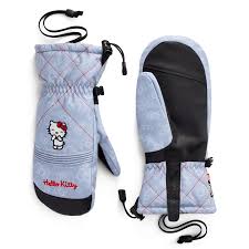 686 2027 Womens Jubilee Mitt - Hello Kitty Denim - Switch Skate & Snow