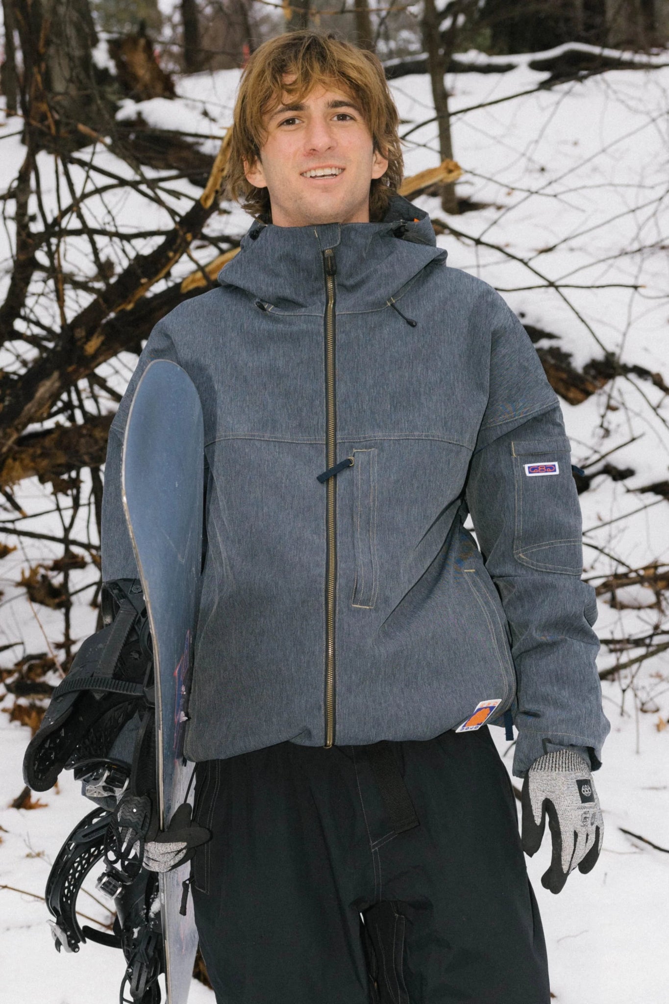686 Dojo Jacket 2026 - Navy Denim - Switch Skate & Snow