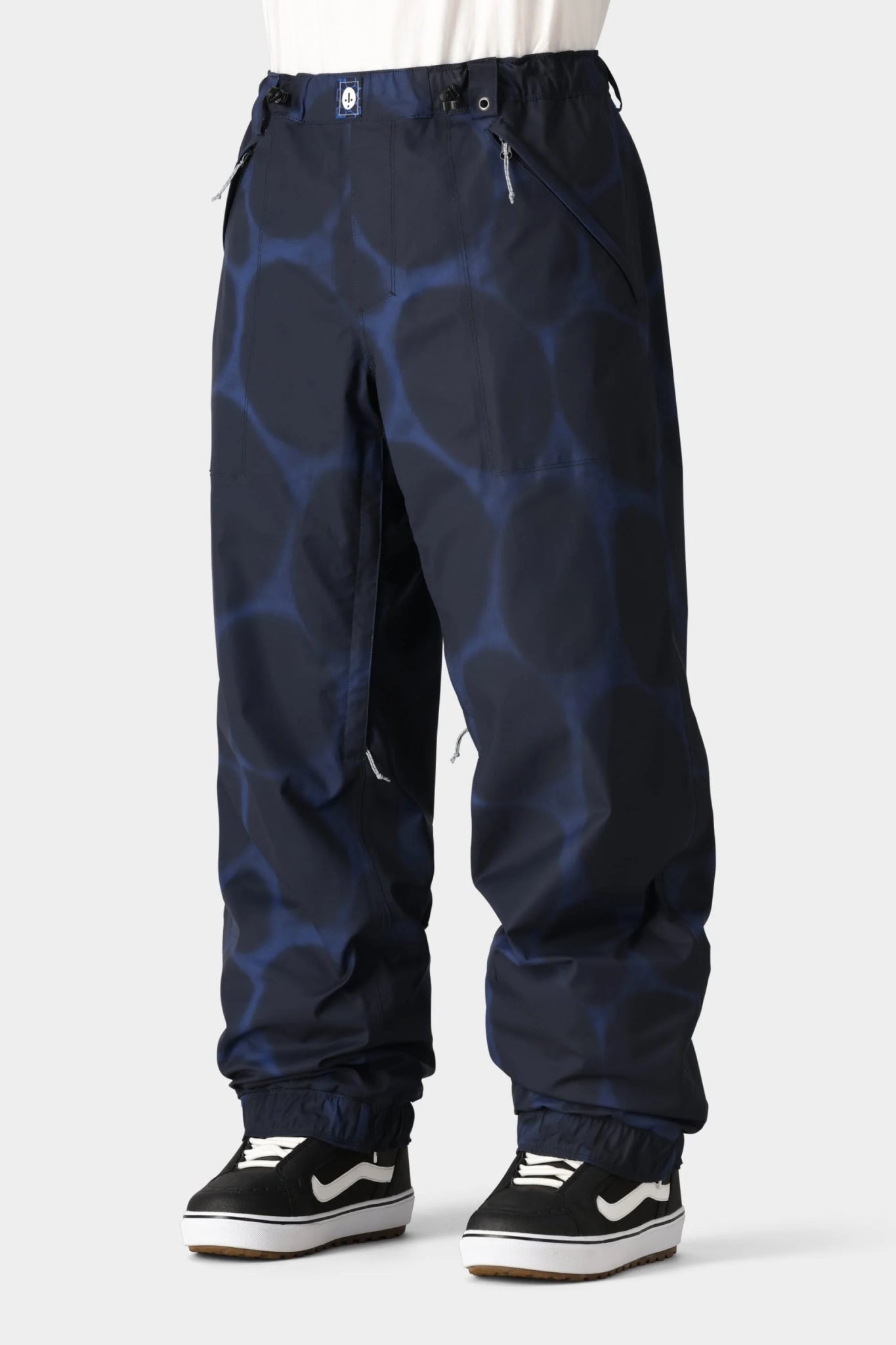 686 Dojo Snowpants 2025 - Blue Airbrush - Switch Skate & Snow