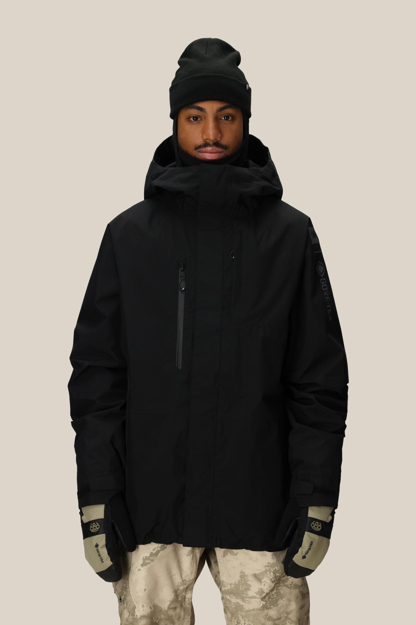 686 GORE-TEX Core Insulated Jacket 2026 – Black | Switch Skate & Snow