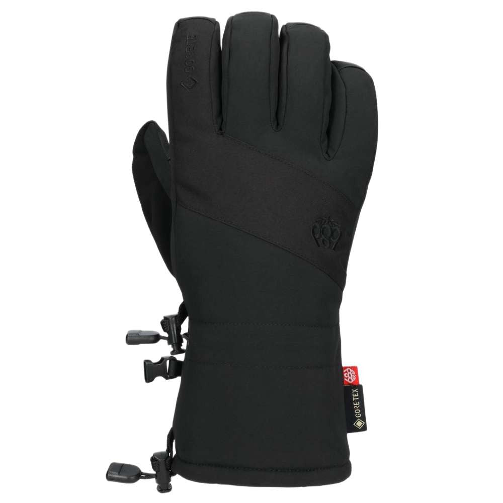 686 Gore - Tex Linear Glove 2026 - Black - Switch Skate & Snow