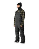 686 Hot Lap Insulated Bib 2025 - Black Denim - Switch Skate & Snow