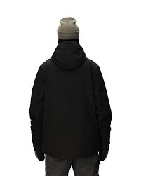 686 Nightline Insulated Jacket 2026 - Black Herringbone - Switch Skate & Snow