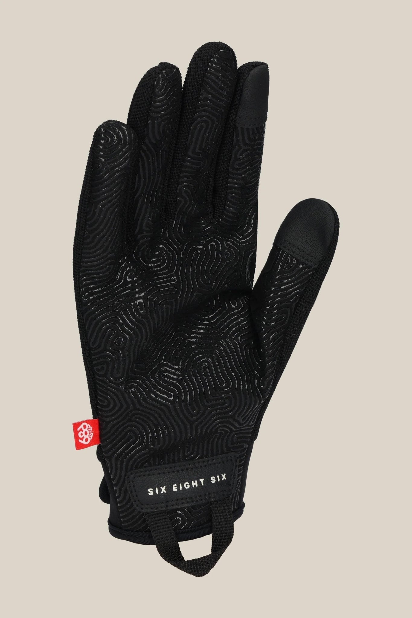 686 Outlaw Pipe Glove 2026 - Black Texture - Switch Skate & Snow