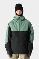686 Renewal Insulated Anorak 2025 Jacket - Cypress Black Colorblock - Switch Skate & Snow