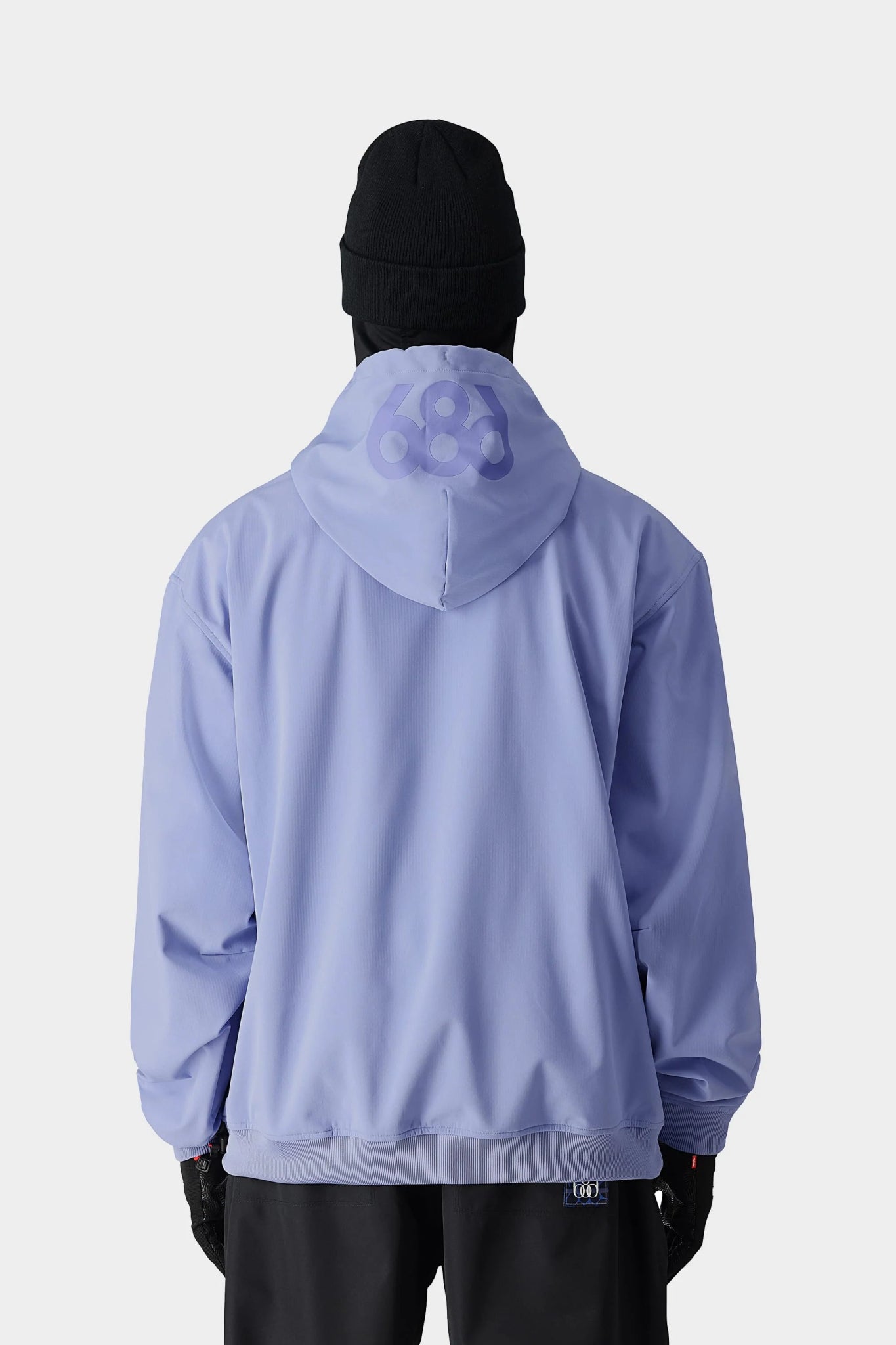 686 Waterproof Team Hoodie 2025 - Purple Impression - Switch Skate & Snow