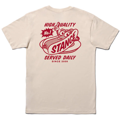 Stance Dog T Shirt - Canvas