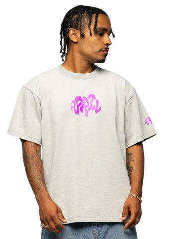April Warped T-Shirt - Grey