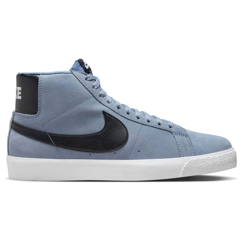 Nike SB Zoom Blazer Mid Shoes - Ashen Slate/Black-White