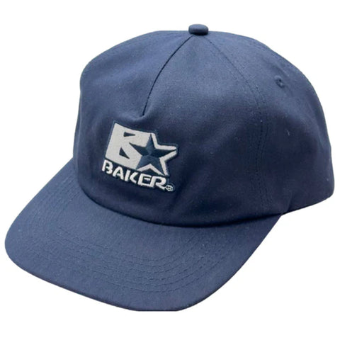 Baker Classic Snapback Hat - Navy