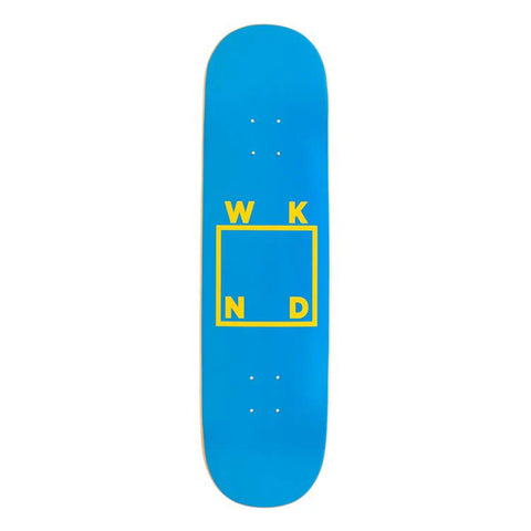 WKND Box Logo Deck - 8.25 - BLUE/YELLOW