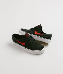 Nike SB Zoom Janoski OG+ Shoes - Black/University Red-Black